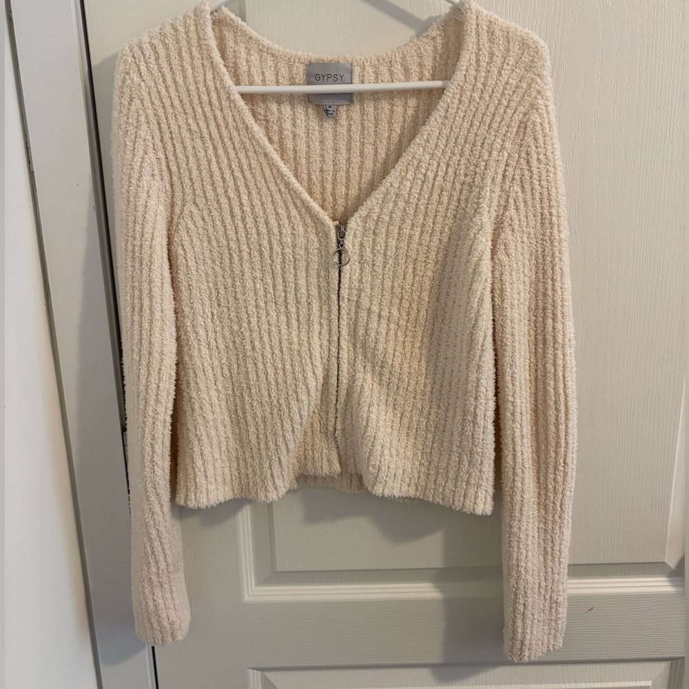 Fuzzy zip up